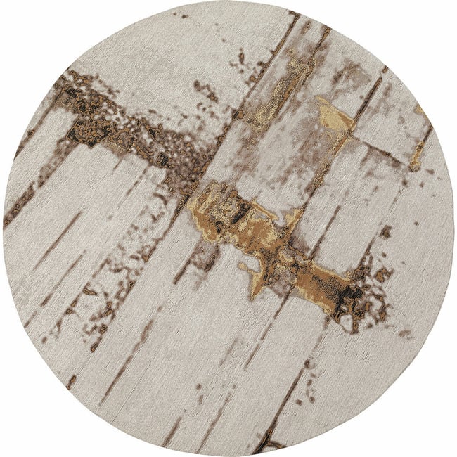 Tapis Abstract Grey Line Ø200cm gris <span itemprop=