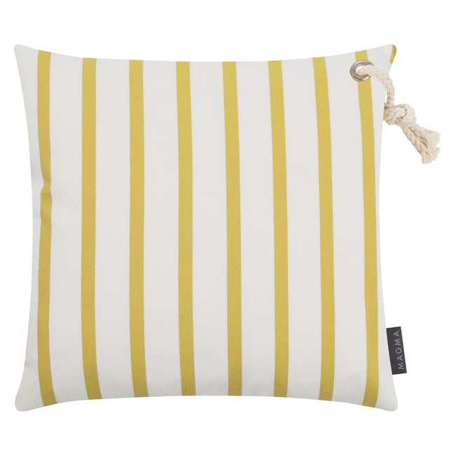 Housses de coussin extérieur rayées dralon MALTA Lot de 2 - MAGMA HEIMTEX