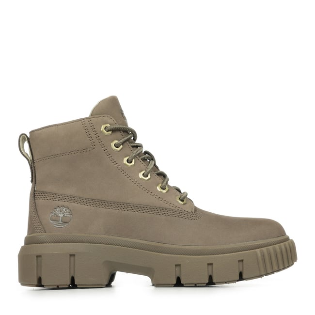 Bottines Greyfield Mid Lace Boot medium brown nubuck <span itemprop=
