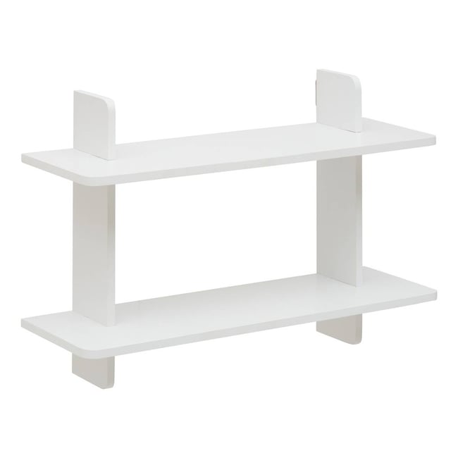 Étagère murale rectangulaire FIXY Couleur blanc <span itemprop=