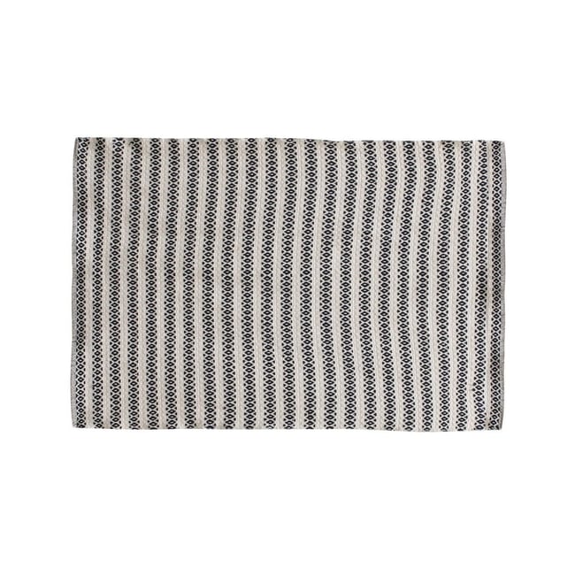 Tapis Rectangle Beige Motifs Noir 120x170 Couleur v002235 <span itemprop=