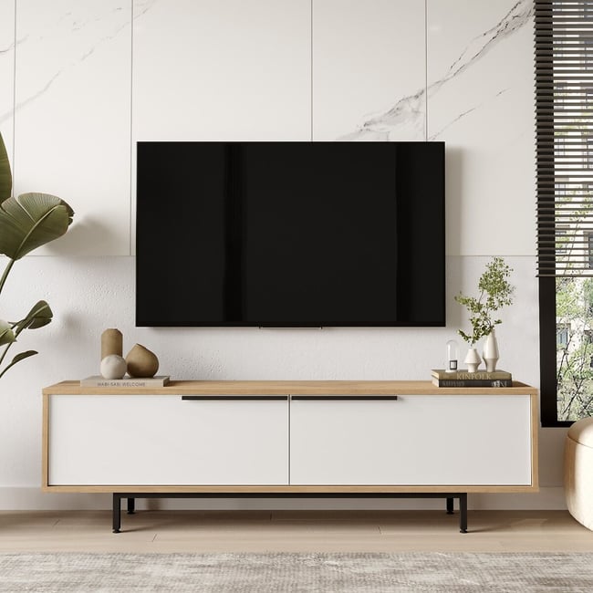 Тумба для ТВ ON1 / ОН1 белый SO'HOME