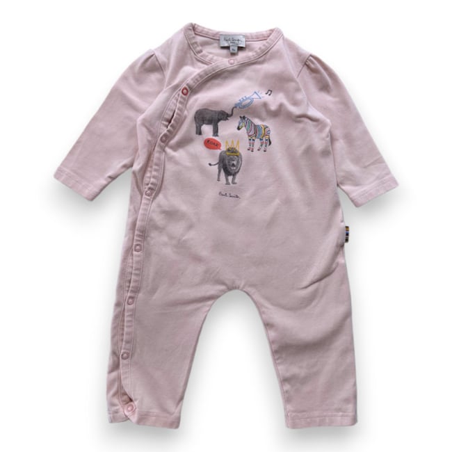 Combinaison bébé - Très bon état rose <span itemprop=