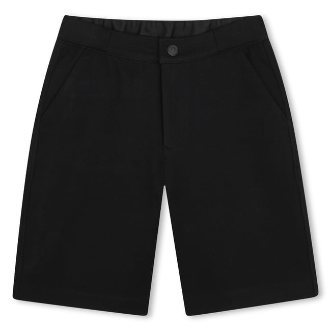 Bermuda en coton black <span itemprop=
