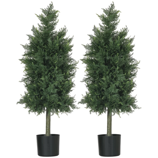 Plantes artificielles PE Vert Couleur vert <span itemprop=