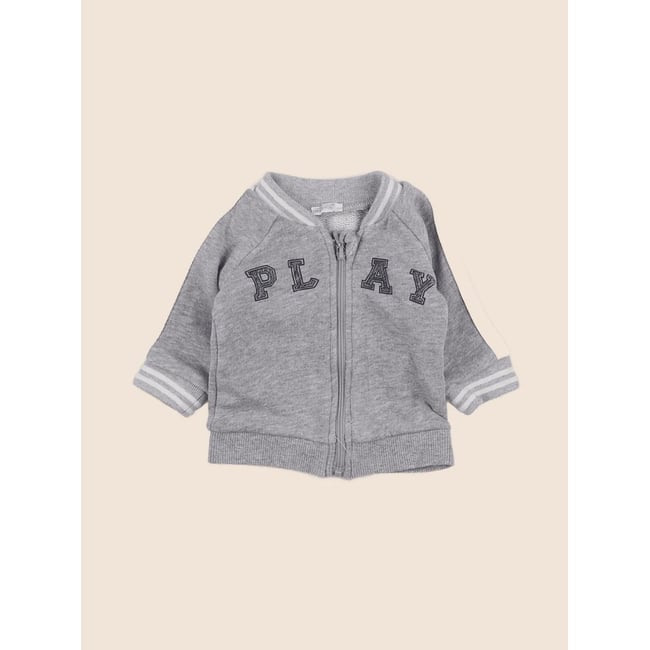 Sweat - Très bon état gris <span itemprop=