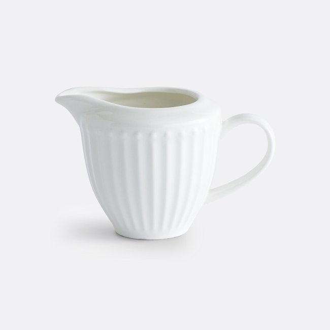 Sahnekännchen Jewely, Porzellan weiss <span itemprop=