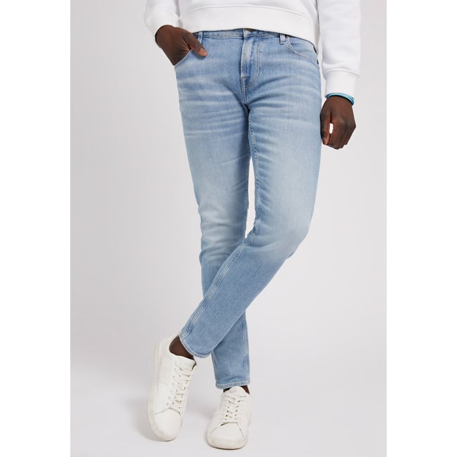Jean Skinny Chris bleu ciel <span itemprop=