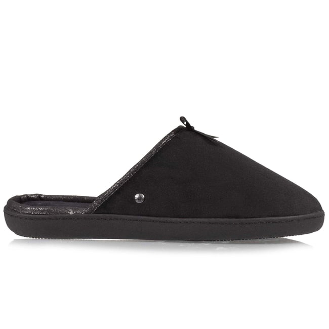 Chaussons Mules noir <span itemprop=