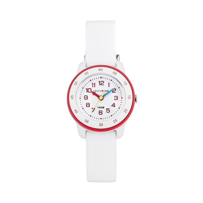 Montre Analogique  NOA blanc blanc blanc <span itemprop=
