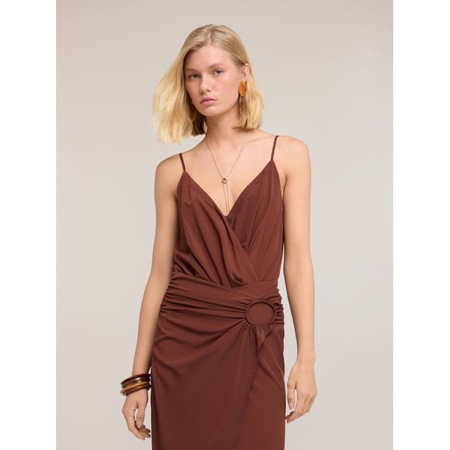 Body croisé marron <span itemprop=