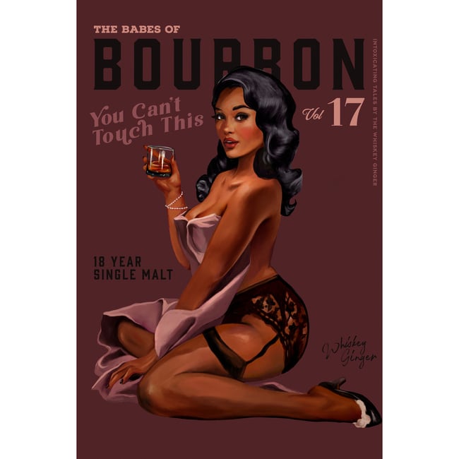 Tableau Sur Toile Ambiance Bourbon Vintage COCKTAIL Couleur tableaux sur toile-rouge <span itemprop=