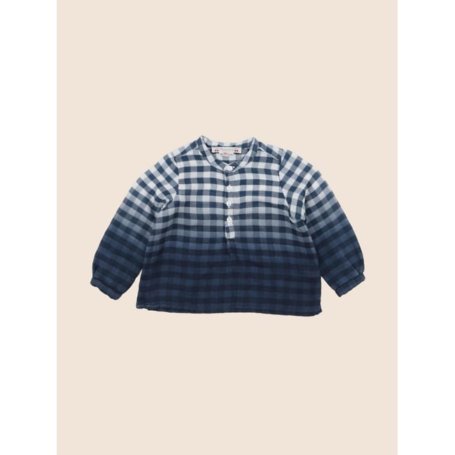 Blouse - Bon état bleu <span itemprop=