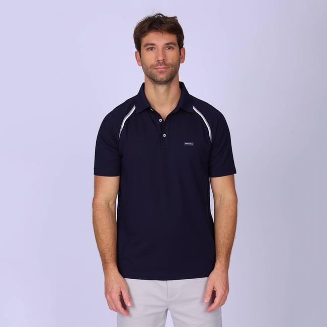 Polo sport Gerrie bleu marine <span itemprop=