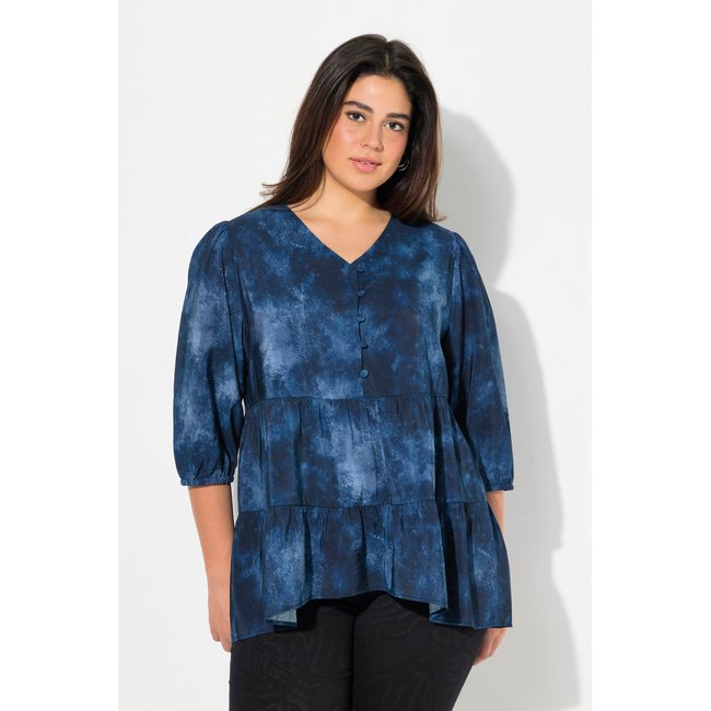 Blouse avec décolleté en V - ULLA POPKEN