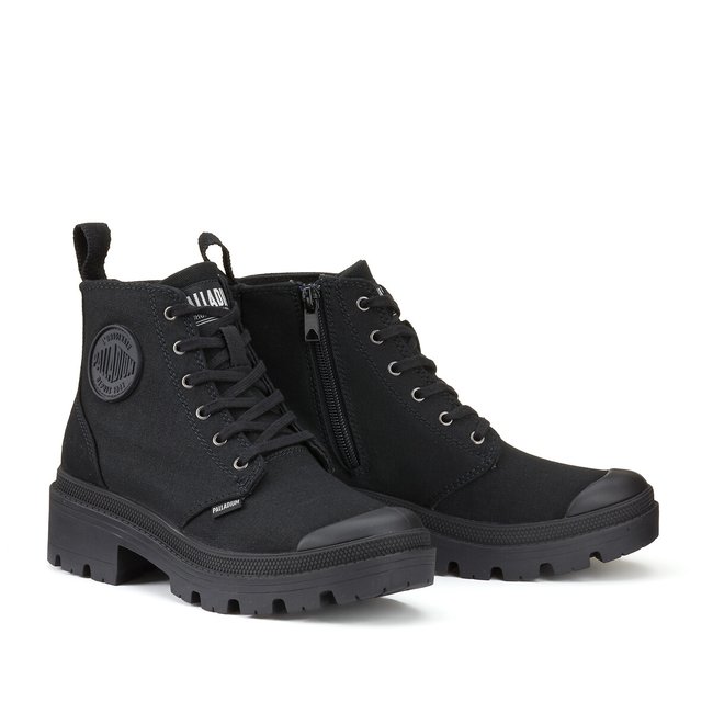 Кеды Pallabase Twill черный PALLADIUM