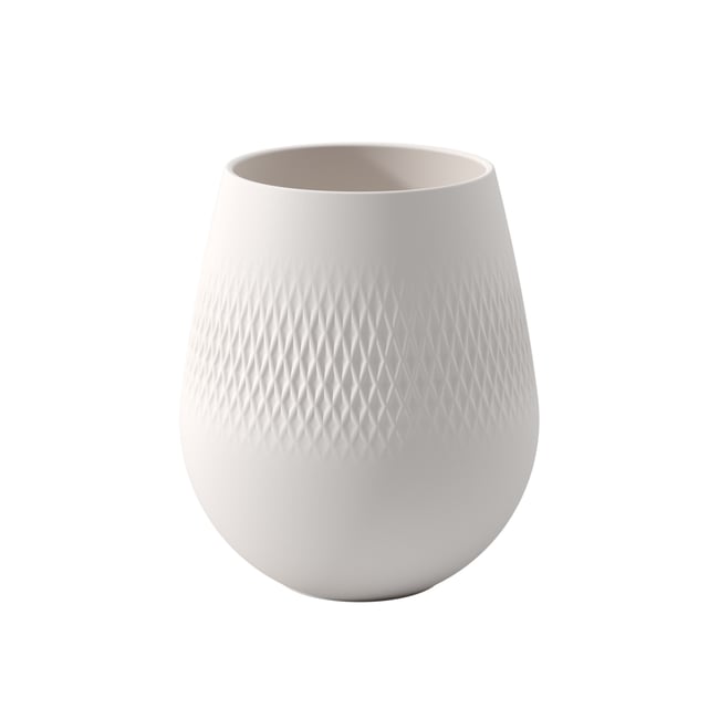 Vase Carré MANUFACTURE Couleur blanc <span itemprop=