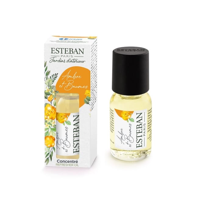 Parfum d'intérieur - Concentré de parfum ambre et baumes 15 ml Couleur transparent <span itemprop=