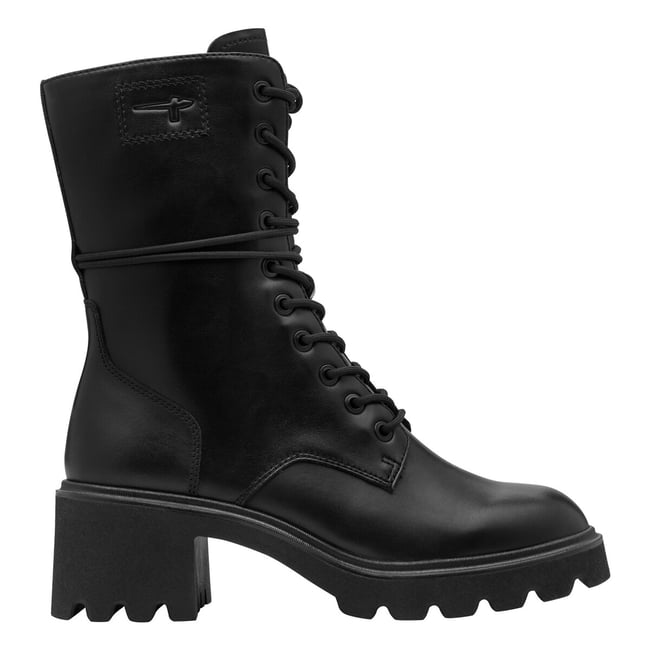 Lace-Up Ankle Boots, black, TAMARIS