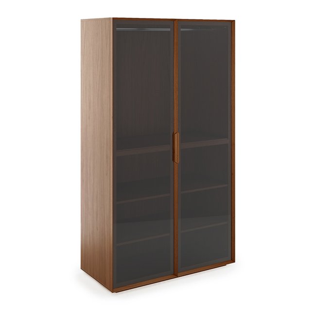 Schrankelement Johanez, Nussbaum, B. 120 cm nussholz <span itemprop=