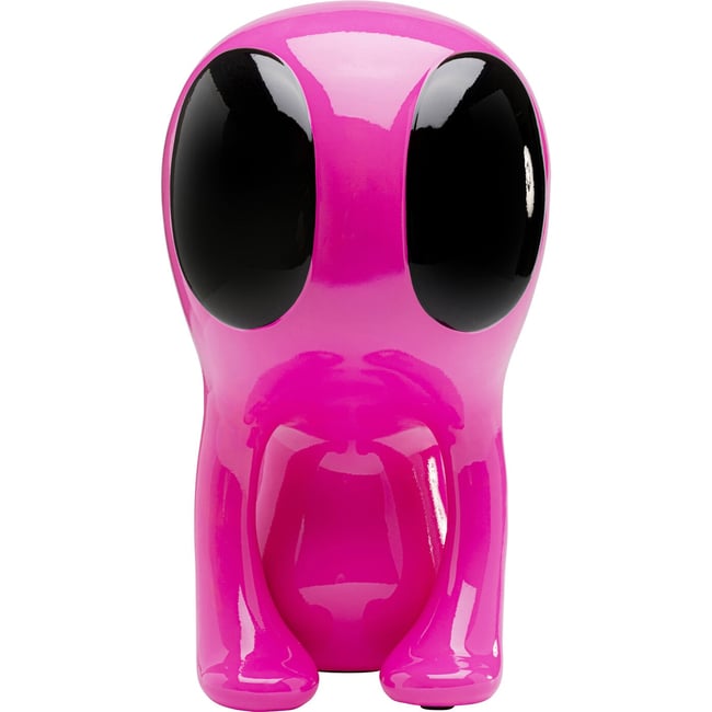 Déco alien en polyrésine 40cm, BLOBB Couleur rose <span itemprop=