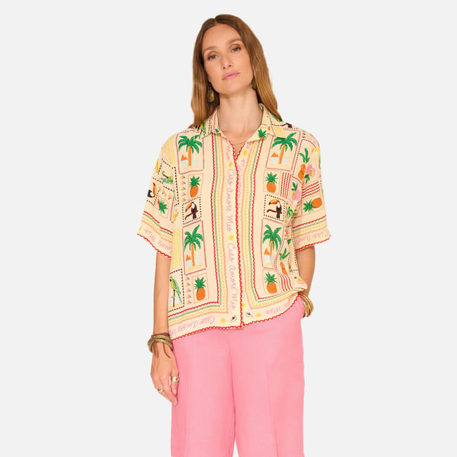 Chemise CALSO naturel <span itemprop=