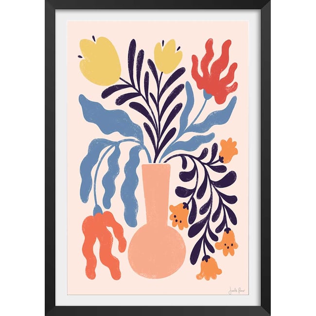 Poster julie fleurs - HEXOA