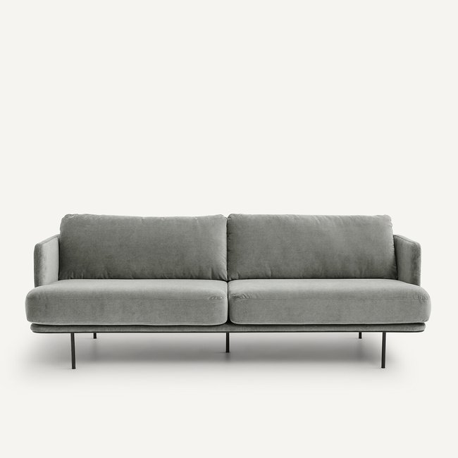 Sofa Antoine, Samt Stonewashed, Design by E. Gallina - AM.PM