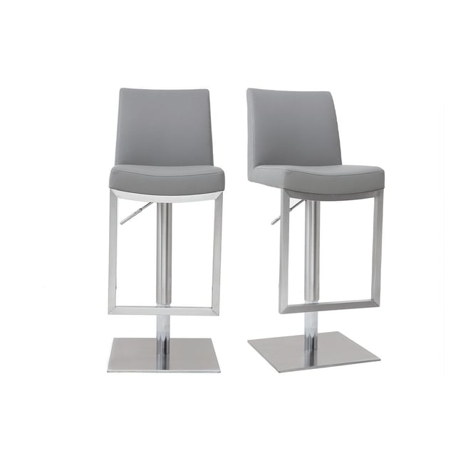 Tabourets de bar relevables (lot de 2) KYLE - MILIBOO