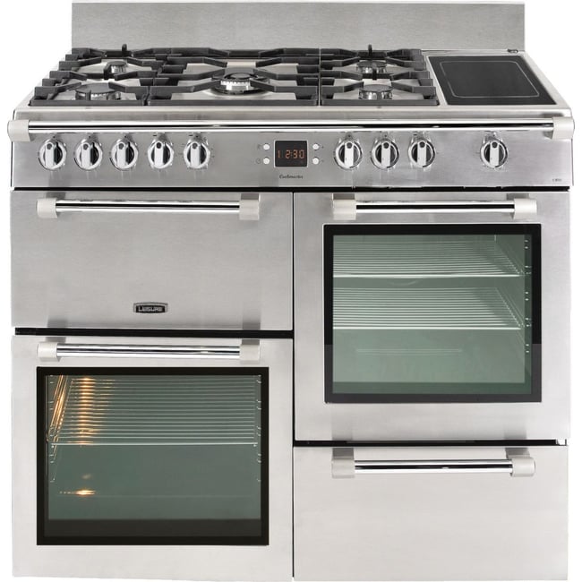 Piano de cuisson mixte CK100F324X CookMaster inox <span itemprop=
