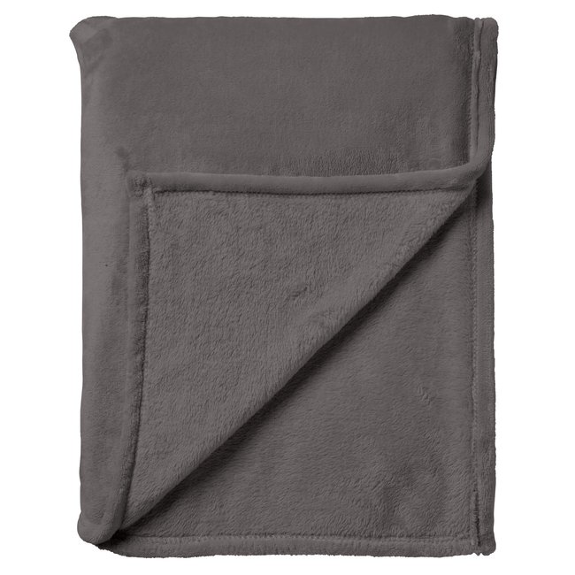 Plaid Billy - Beige, 150x200 cm bois fonce <span itemprop=