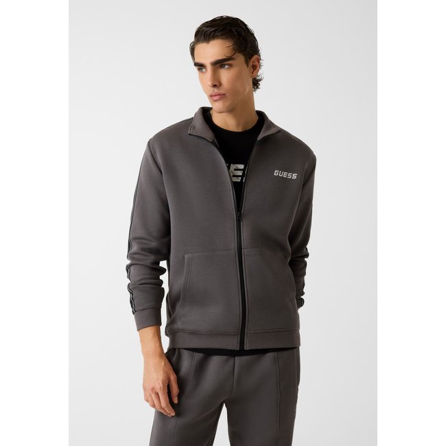 Sweat-Shirt À Logo Latéral gris foncé <span itemprop=