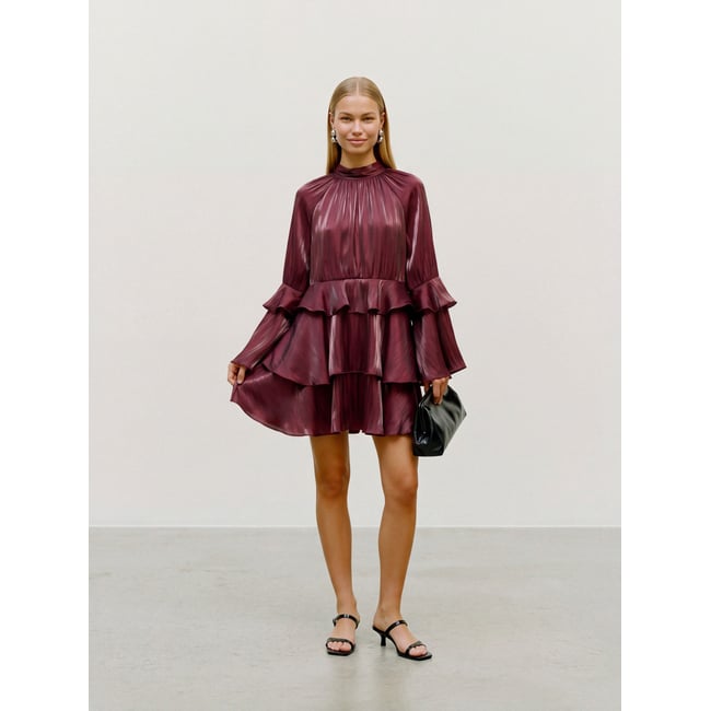 Robe À Volants rouge - biking red 1 <span itemprop=