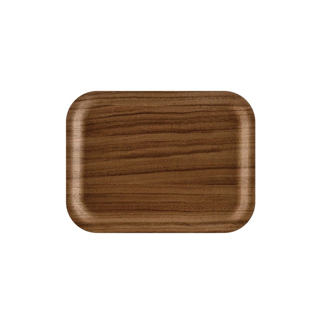 Plateau Rectangulaire Viventium Noyer 20 x 15 cm Couleur v002240 <span itemprop=