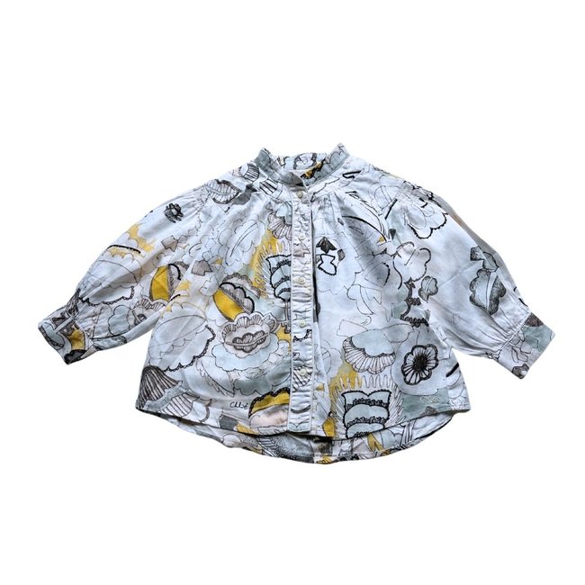 Chemise bébé - Bon état blanc <span itemprop=
