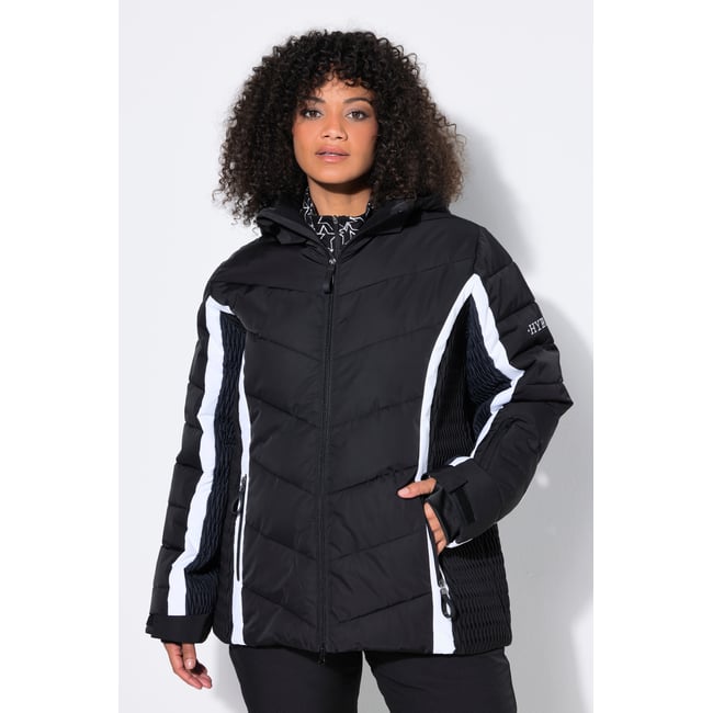 Veste de ski déperlante noir <span itemprop=