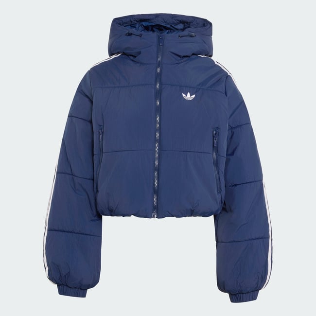 Doudoune À Capuche Cropped Adicolor Doudoune À Capuche Cropped Adicolor - adidas Originals