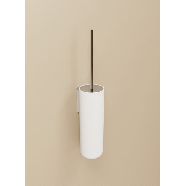 Porte-balayette avec vis ou adhésif NEXT Couleur chrome <span itemprop=