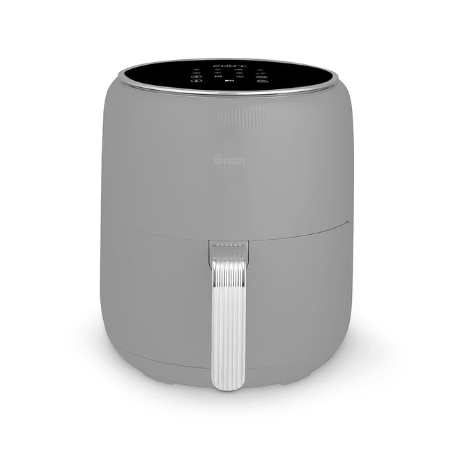 Retro 4.5L Air Fryer - SD10513, grey, SWAN
