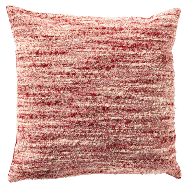Housse de coussin Christan rouge <span itemprop=