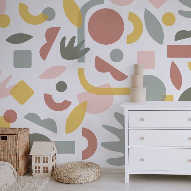 Papier peint Imagin,  510 x 250cm Couleur multicolore <span itemprop=