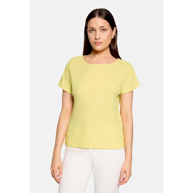 T-Shirt avec structure à encolure bateau - BETTY BARCLAY