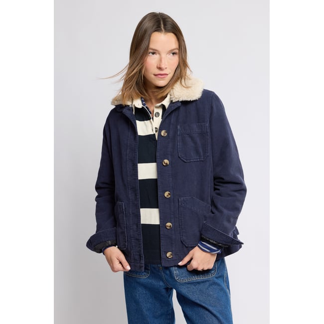 Veste pêcheur velours côtelé Heritage - coton seal <span itemprop=