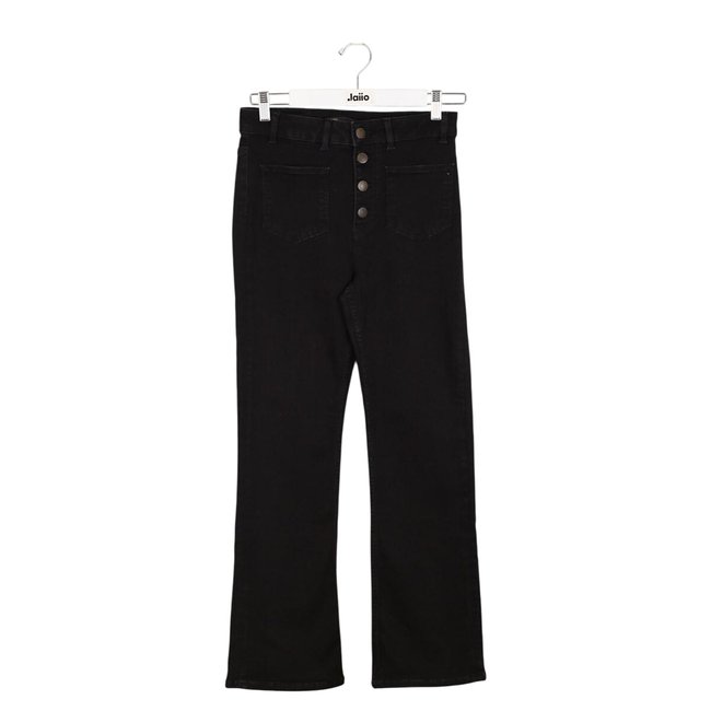 Jean bootcut en coton - Très Bon État noir <span itemprop=