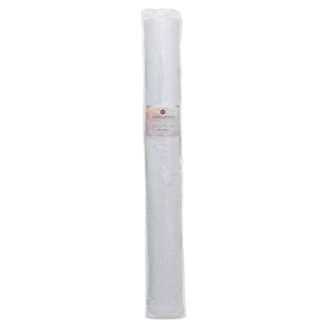 Tapis de neige fin en rouleau 1 x 5 m Couleur blanc <span itemprop=