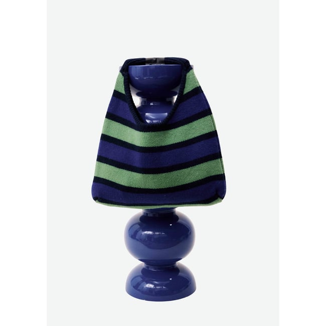 Sac en laine DIANI bleu azur <span itemprop=