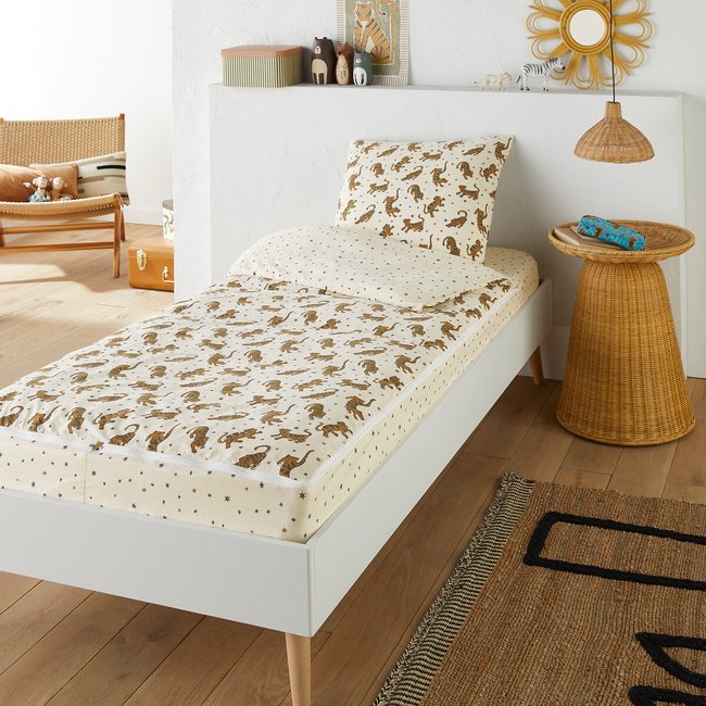 Caradou® sans couette en coton, Tigris imprimé <span itemprop=