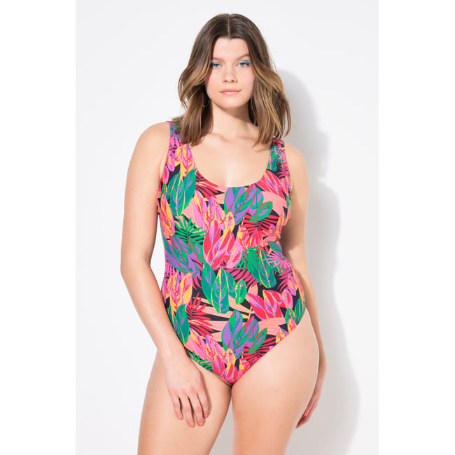 Maillot de bain à bonnets souples vert <span itemprop=