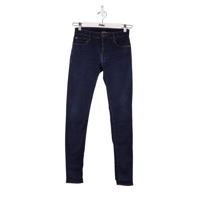 Jean slim en coton - Très Bon État bleu <span itemprop=