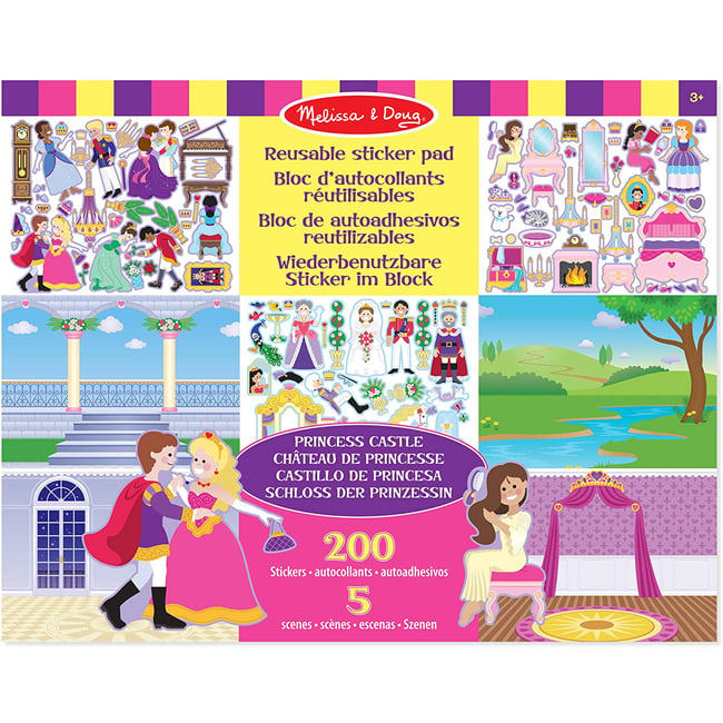 Melissa & Doug Make-a-Face Sticker Pad: Sparkling Princesses Melissa & Doug Make-a-Face Sticker Pad: Sparkling Princesses